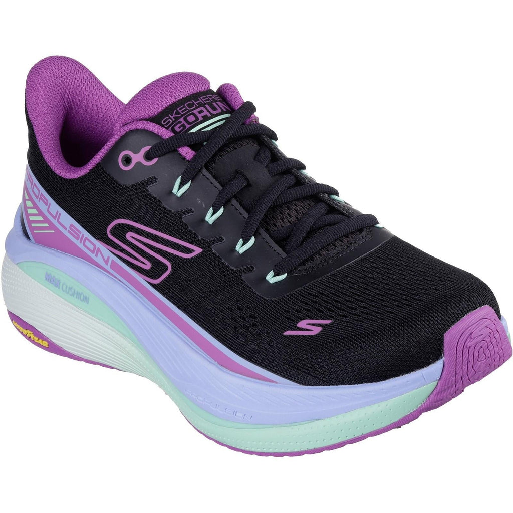 Women's Wide Fit Skechers 128901 Performance Max Cushioning Propulsion Sneakers