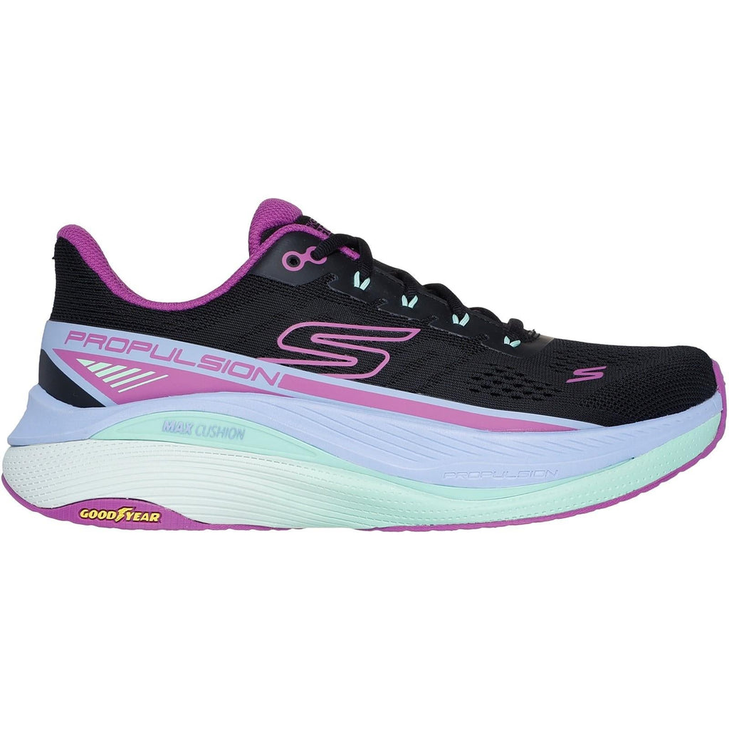 Women's Wide Fit Skechers 128901 Performance Max Cushioning Propulsion Sneakers