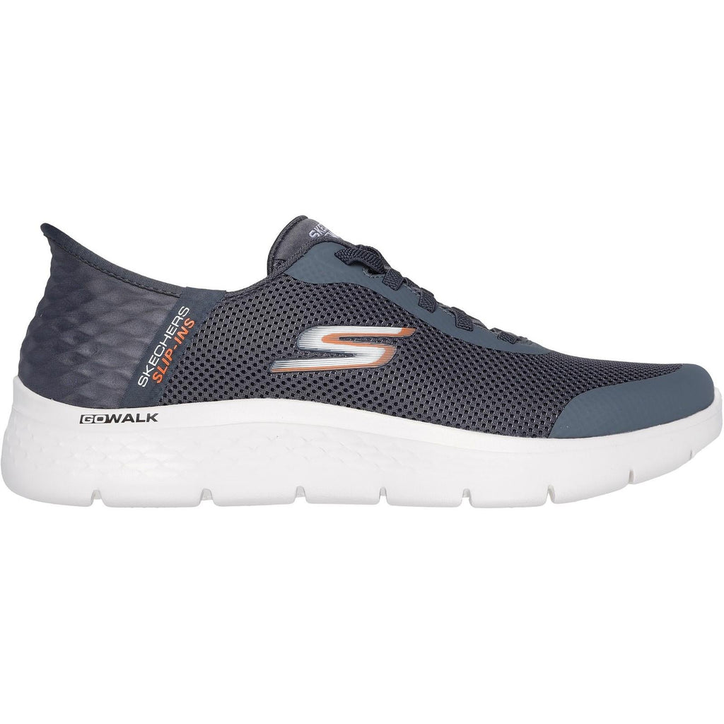 Men's Wide Fit Skechers 216324 Slip-ins Go Walk Flex Hands Up Sneakers