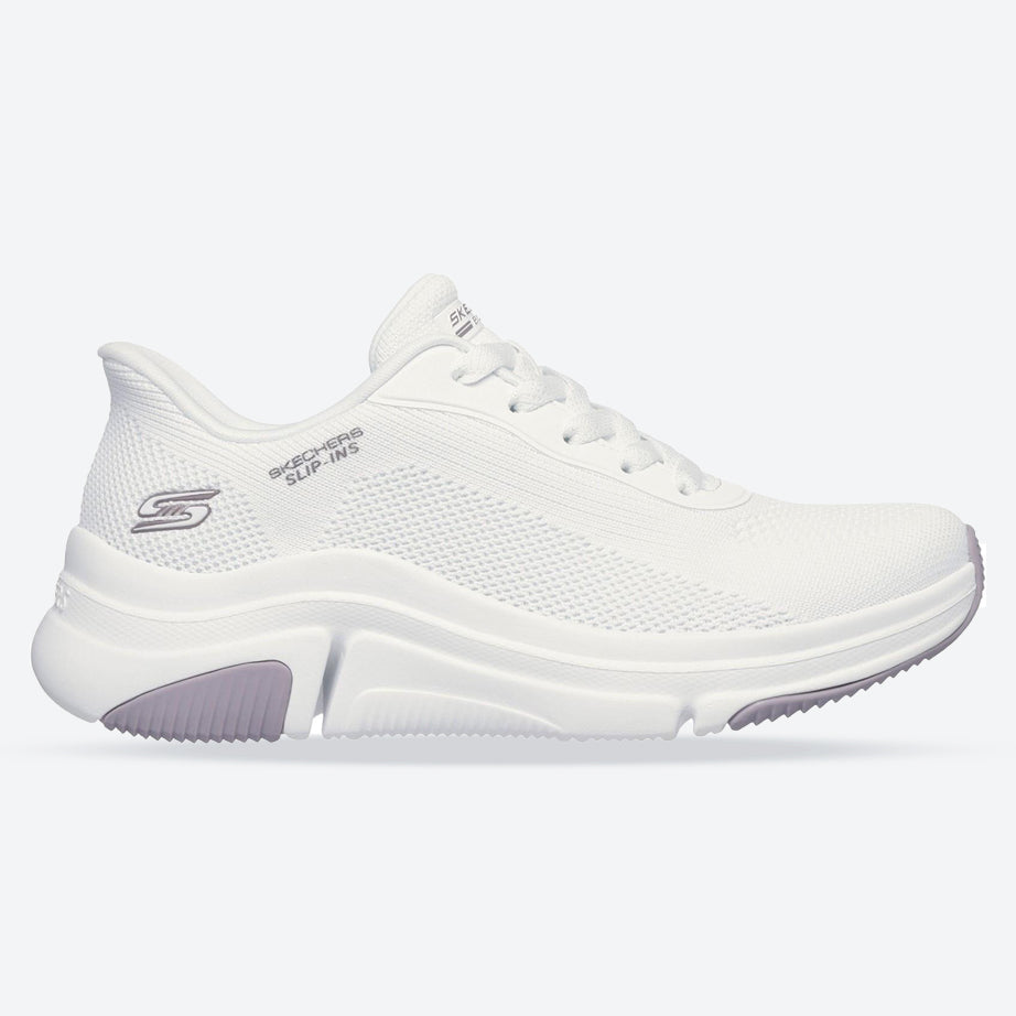 Women's Wide Fit Skechers 117587 Slip-ins Bobs Sport Sparrow Flex Sneakers