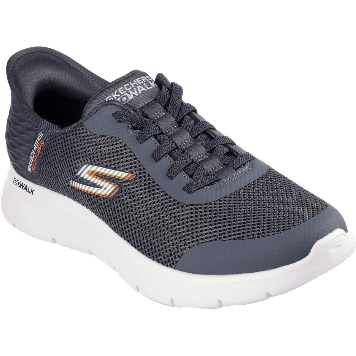 Men's Wide Fit Skechers 216324 Slip-ins Go Walk Flex Hands Up Sneakers