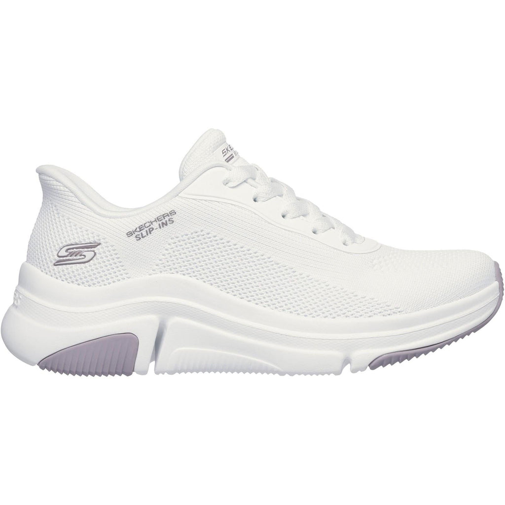 Women's Wide Fit Skechers 117587 Slip-ins Bobs Sport Sparrow Flex Sneakers