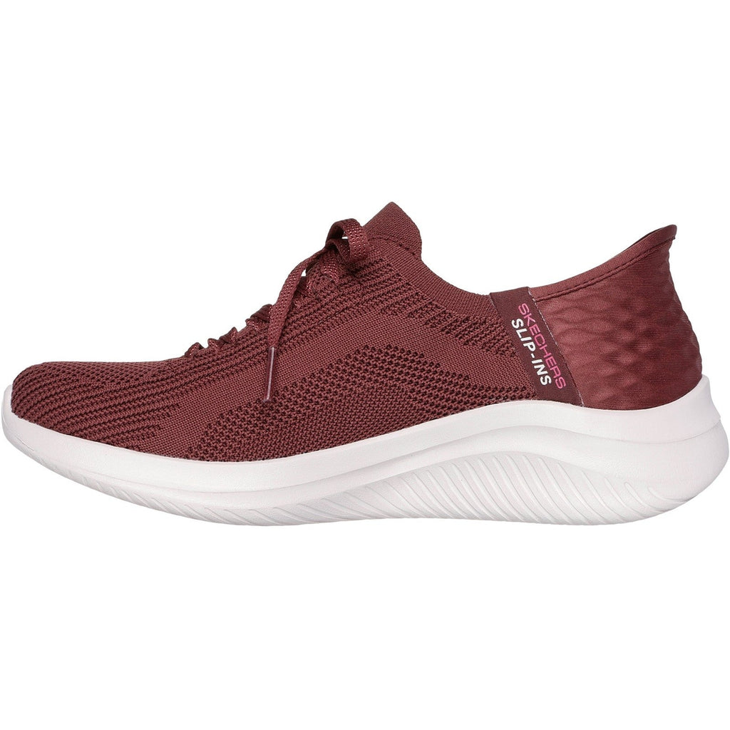 Women's Wide Fit Skechers Slip-ins 149710 Ultra Flex Brilliant Path Sneakers