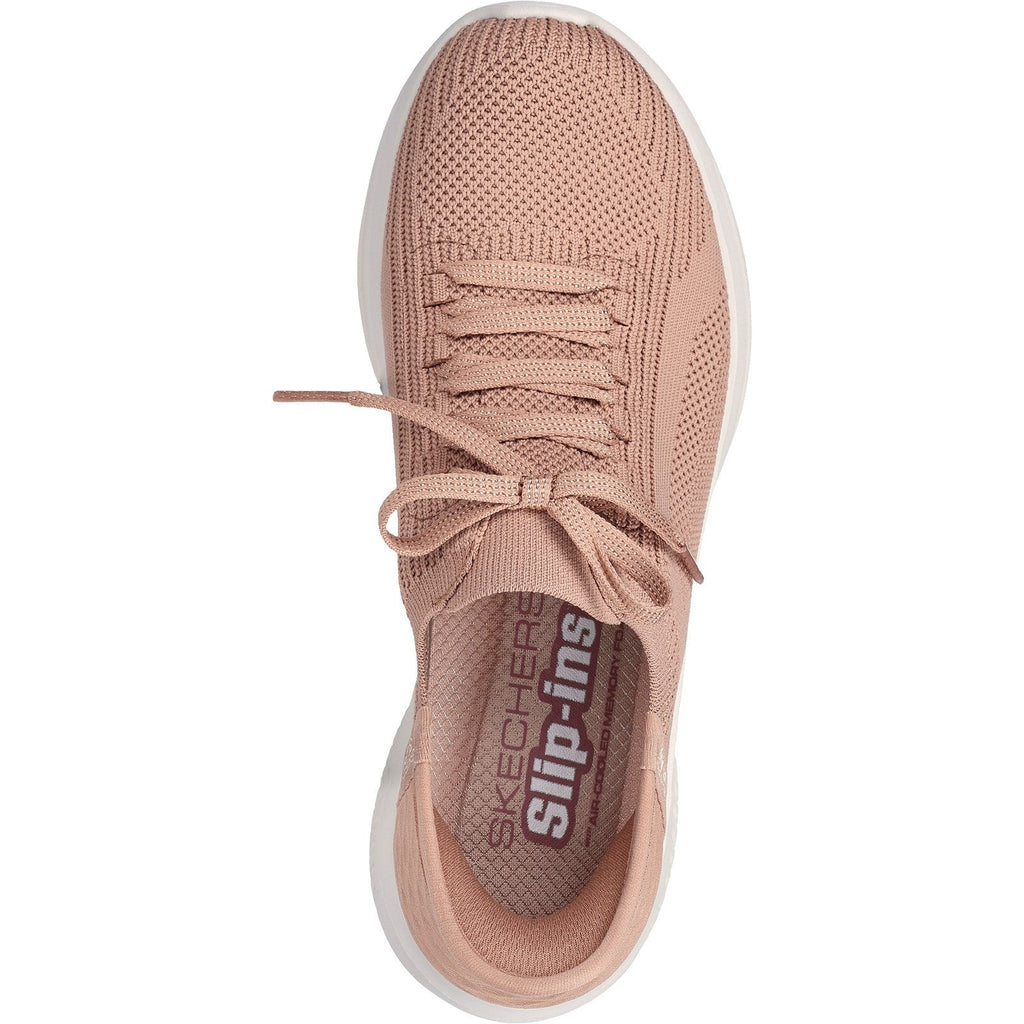 Women's Wide Fit Skechers Slip-ins 149710 Ultra Flex Brilliant Path Sneakers