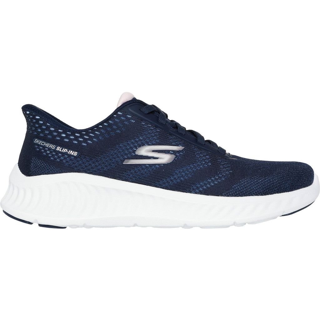 Women's Wide Fit Skechers 125643 Slip-ins Go Walk Now Khloe Sneakers