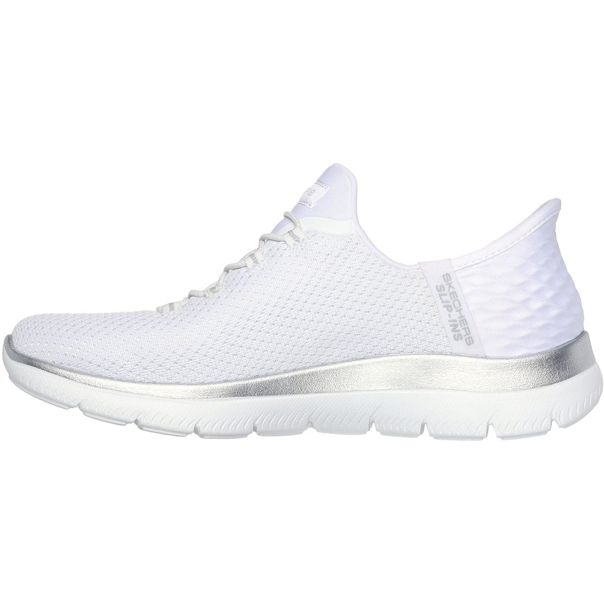 Women's Wide Fit Skechers 150123 Slip-ins Summits Diamond Dream Sneaker